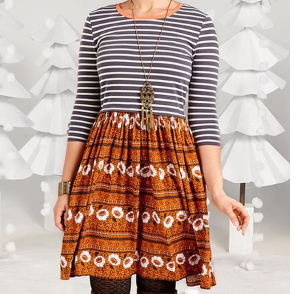Matilda Jane striped & floral dress
